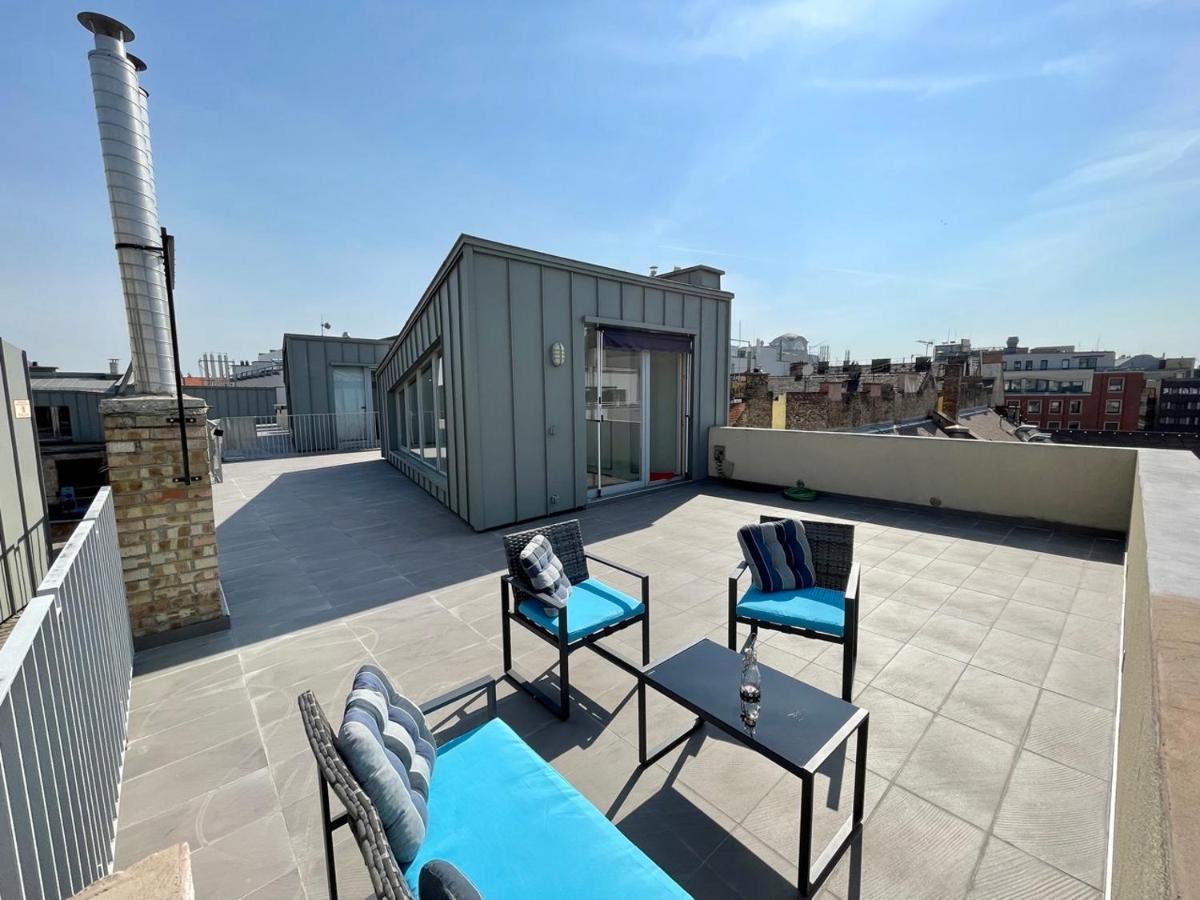 Appartement Penthouse W Private Rooftop And Free Parking Budapest